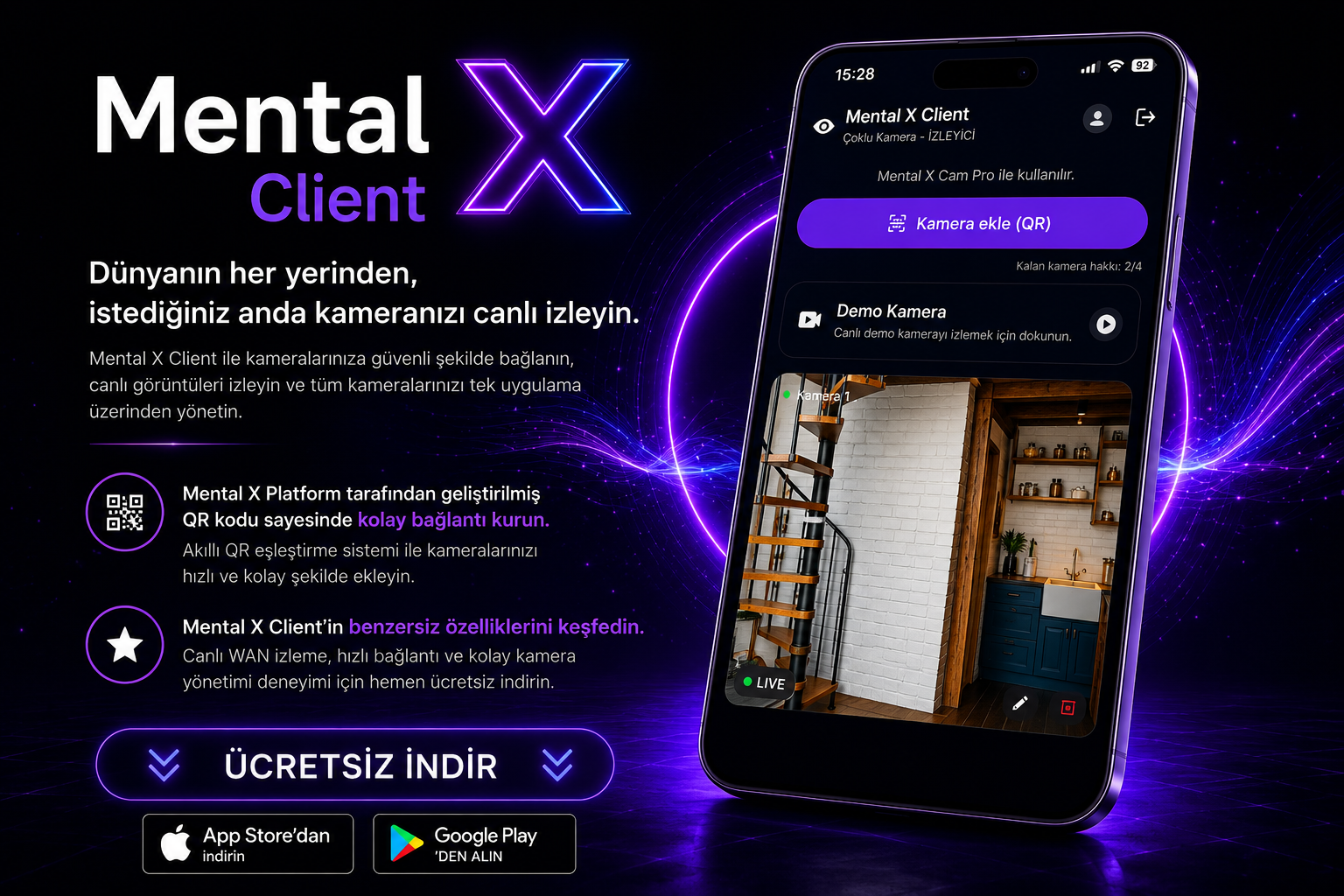Mental X Client tanıtım görseli